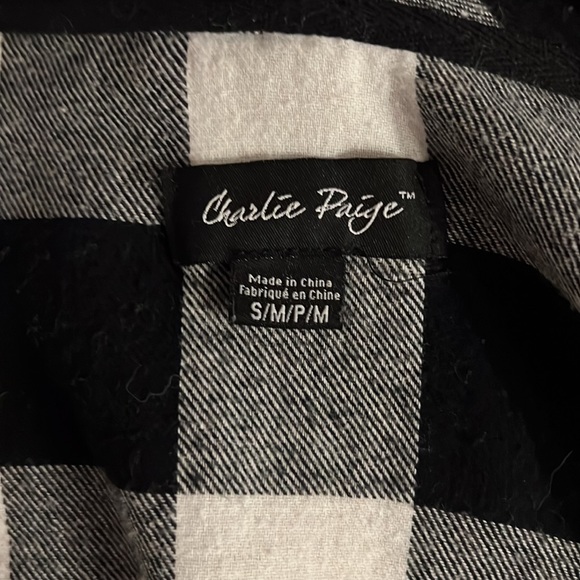 Plaid oversized shirt one size - Picture 3 of 3